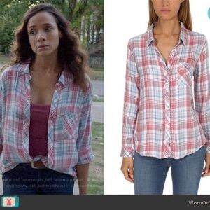 Rails plaid long sleeve button down Hunter shirt